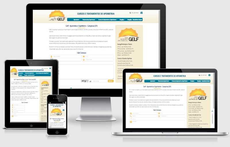 O GELF (Grupo Espiritualista Luz e Fraternidade),  uma entidade beneficente, sem fins lucrativos que contou com os serviosda Agenzzia-DinamicSitepara renovar o site para que o seu pblico-alvo tenha facilidade ao acessar o seu contedo. 
